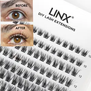 Linx 120 DIY Lash Clusters - Modest Medley - Wispy DIY lashes