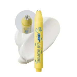 CHASIN' RABBITS Bunny Line Smoother Eye Cream Roller, 0.5 Fl Oz, Eye Serum with Surgical Steel Cooling Stick, Under Eye, Vegan, Korean Skincare