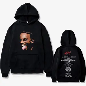 Hip Hop Rapper Playboi Cart Whole Lotta Red Graphic Hoodie Men's Vintage unisex Pullover Hoodies Men Women Fashion Streetwear V65