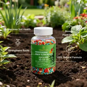 VireoPrana Beginner-Friendly Soil Improvement & Fertilization Kit Soil Activator + Slow-Release Fertilizer Loosen Soil Enhance Aeration Water Retention Smart Nutrient Supply Salt Tolerance Strengthen Crops Boost Yield by 30%