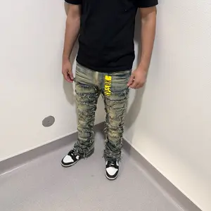 Men's Slim Stacked flare Jeans - Stylish and Comfortable - Menswear