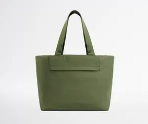 Featherlight Tote in Olive Green