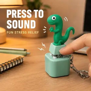 Lizard keychain, lizard button, lizard meme,Funny – Cute, Interactive & Rechargeable
