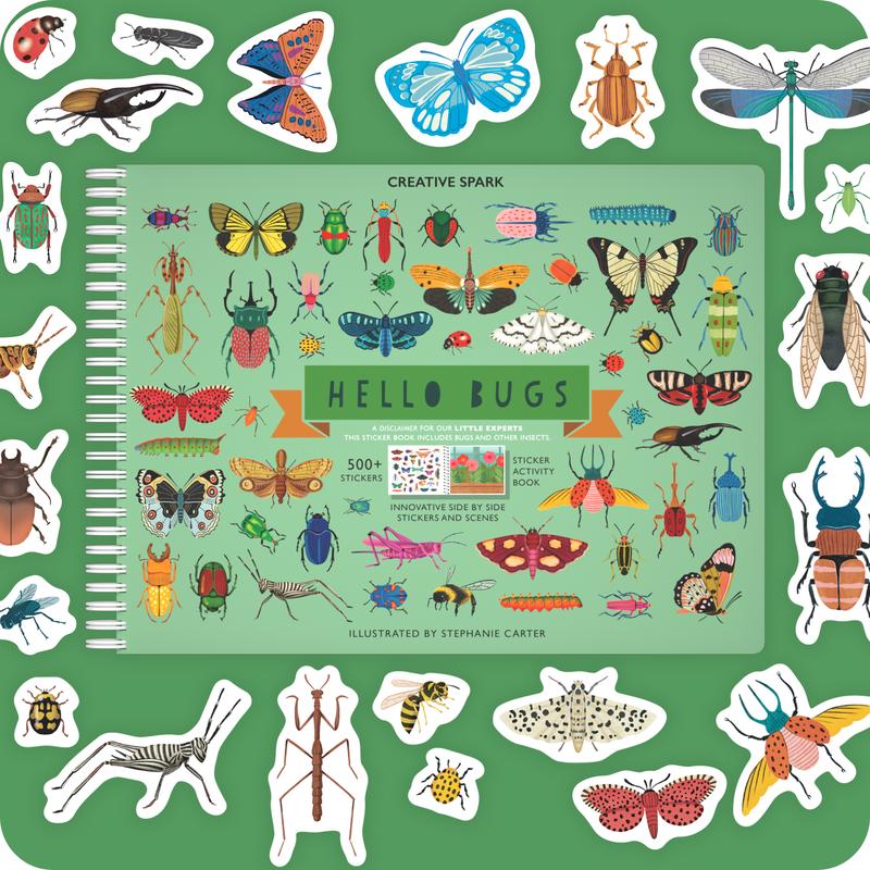 Hello Bugs Sticker Book - TikTok Shop