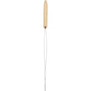 Fishing Line Winder Bobbin Threader Outdoor Fly Tying Tools(Silver Color + Yellow)