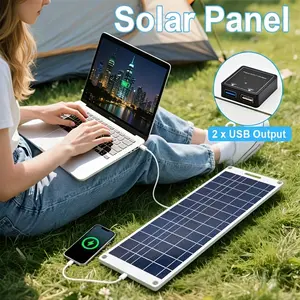 Portable solar panels clearance, USB interface charger, flexible photovoltaic solar charging panel