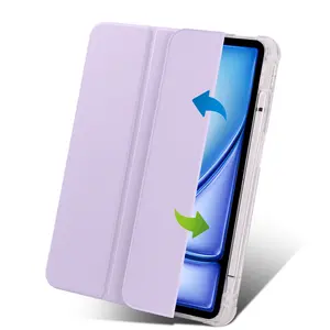 Tablet protective case, high transparency acrylic three fold mini 4/5 mini 6/7 iPad 9.7 2017/2018/air/air2 iPad 10.2 iPad 10.2/10.5 iPad 10th generation ipad air 11"/air 4/5 10.9"/pro 11" ipad pro 11" ipad pro 13"/ipad air 13"/ipad pro 12.9" Tablet Cover
