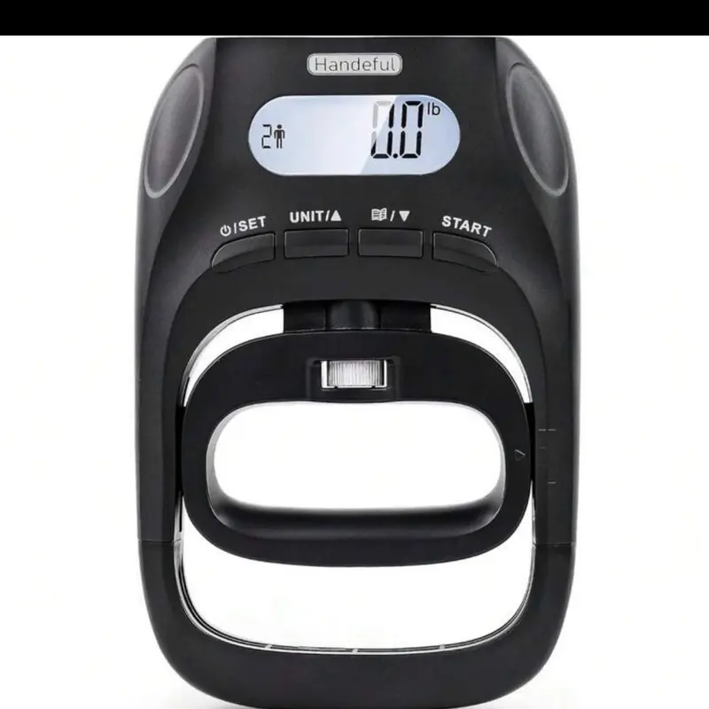 Handexer Grip Strength Tester – 198lb/90kg Digital Dynamometer, Handheld Strength Trainer for Home, School & Sports Use, Portable Hand Exerciser, dealsforyoudays