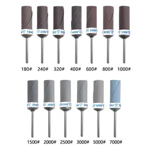 2.35mm Sanding Bands Sanding Drum Abrasive Rotary Tools Grinding Wheels Head[Fall Deals]