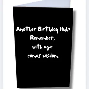 Funny presidents bday card