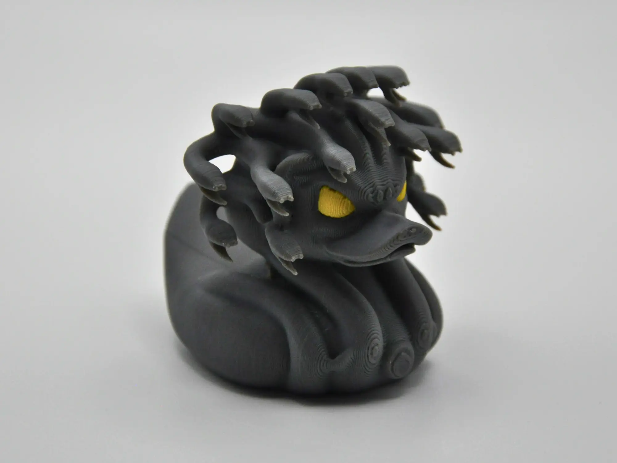 Medusa Duck - Black DUCK - duckjeeping - jeep - duck - goddess Medusa Duck - Black DUCK - duckjeeping - jeep - duck - goddess