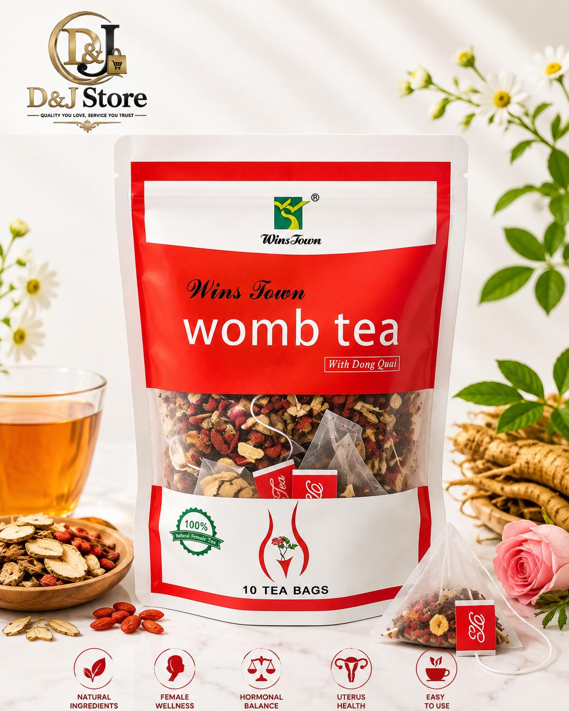 Wonb Tea Herbal Blend-Femine Wellness tea Natural