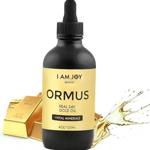 ORMUS Gold Oil 24k Real Gold Vital Minerals Platinum Iridium 4oz Daily Body Care Aromatherapy Cosmetics Non Chemical Extract Natural Vitamin Supplement capsule healthcare fitness dietary melanin  deficient  calcified  pineal  devil