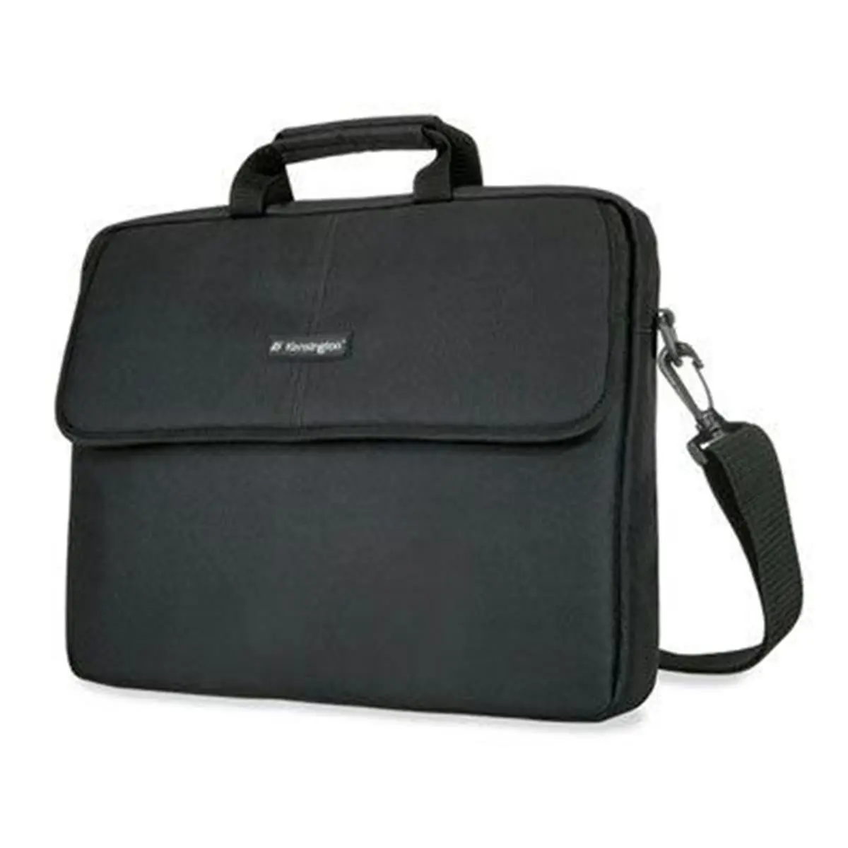 Kensington SP17 Durable 17-Inch Classic Laptop Sleeve, Polyester Cover, Padded Compartment, Adjustable Shoulder Strap, Multiple Pockets, Laptop Computer Bag, Travel Laptop Bag