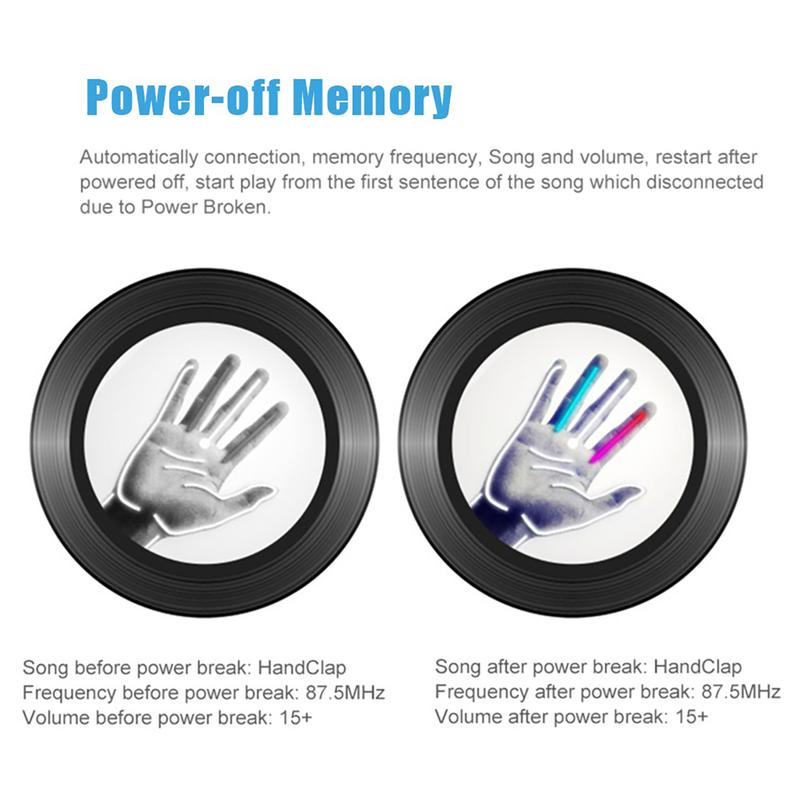 Car Wireless Bluetooth FM Transmitter MP3 Player USB Car Charger Adapter Kit with Hands-Free Calling