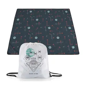 Star Wars Death Star Impresa Outdoor Picnic Blanket