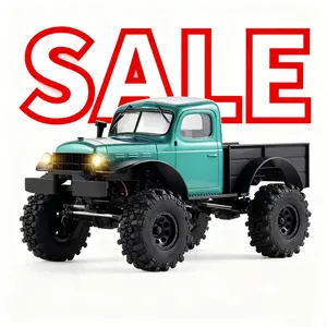 FMS 1:24 FCX24S Power Wagon S Brushless RTR Brushless RC Car, RC Model Car, Remote Control Truck for Gifts