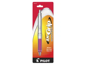 Pilot 1514694 Dr. Grip Center of Gravity Medium 1.0 mm Pen - Pink