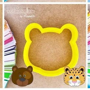 Bear - Leopard Cookie Cutter
