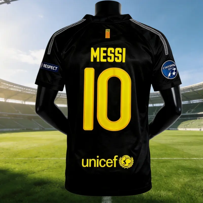 10# Messi Away 11 12 short Sleeve Soccer Jersey Fans Version Football Jersey