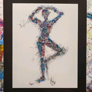 Michael Alan Alien "The Ballerina" 8.5”x11” fine art print