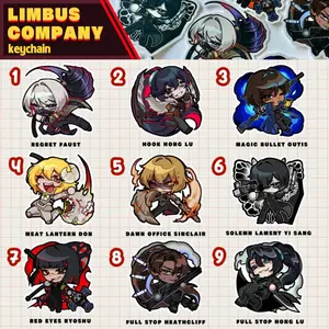 LIMBUS COMPANY Walpurgis ID keychain