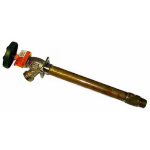 Arrowhead Brass & Plumbing 466-10 0.5 MIP Or 0.5 in. Sweat Copper Sweat Hydrant - Red Brass