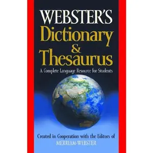 USED-Webster's Dictionary & Thesaurus by Merriam-Webster (Paperback)