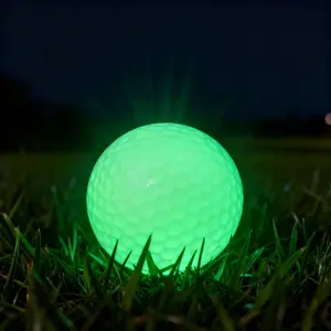 Luminous Golf Ball, Fluorescent Long-lasting Bright Luminous Golf Ball, Night Golf Ball for Outdoor Sports, Golf Accessories