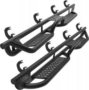 Chevy Silverado 3500HD Crew Cab 2020-2026 Nerf Bars Wide Drop Step Roof Access