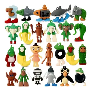24pcs Tralalero Tralala Meme Shark Figures 2.5in Funny Animals Keychain Decor Summervibes Gifts for Fans Squishy Bag Charms Car Accessories  Decorative Figurines Italian Brainrot Toys
