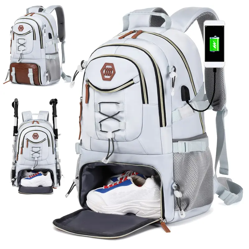 amazon prime best lightweight travel backpack tomtoc Navigator-T66 Liteway Travel Laptop Backpack 28L Gray