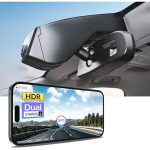 STARVIS 2 Front 4K HDR Dash Cam IMX678, Custom Fit for Chevy 5th Gen Blazer 2019-2026(Model A), 5GHz WiFi, GPS, 64GB Card camera car