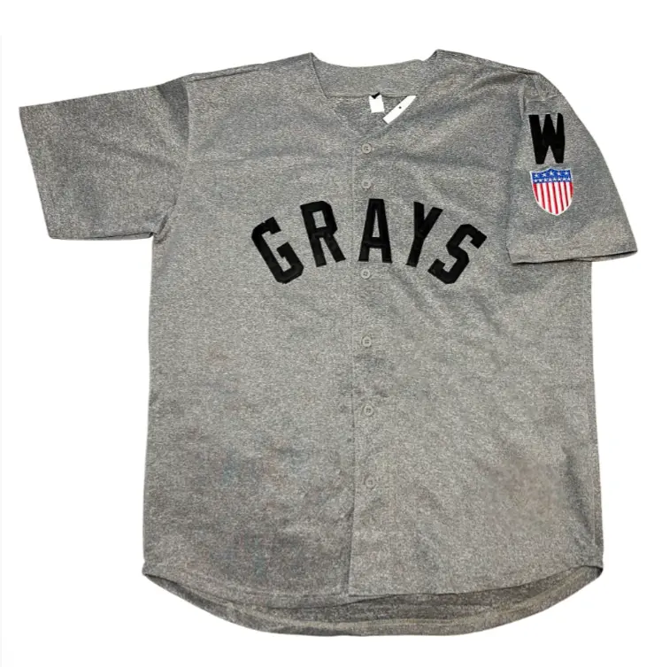 1944 Washington Homestead Grays baseball Jersey - gray