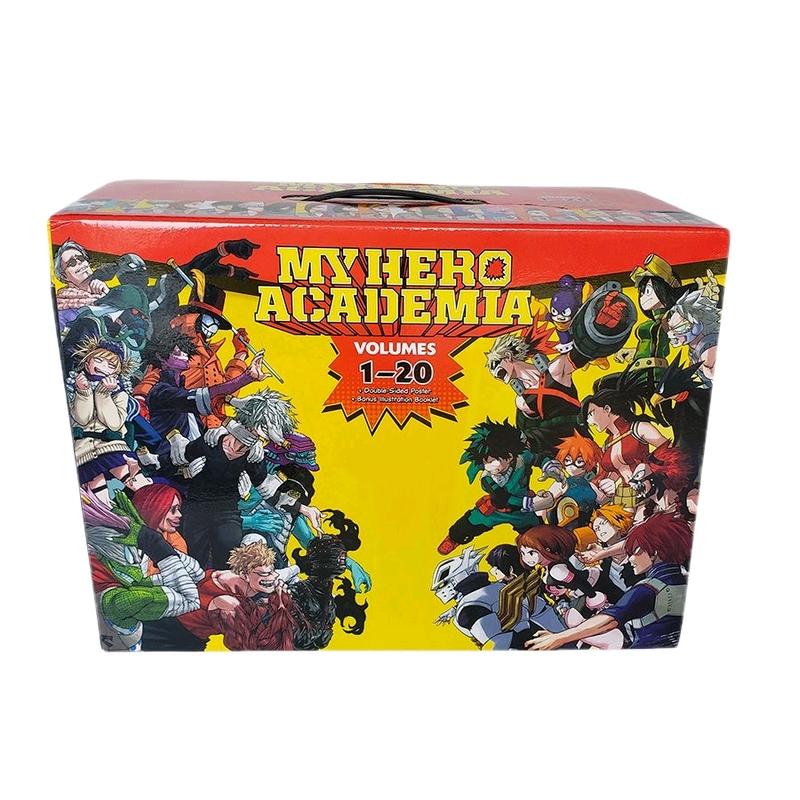 My Hero Academia Manga Box Set Volume 1-20 English books