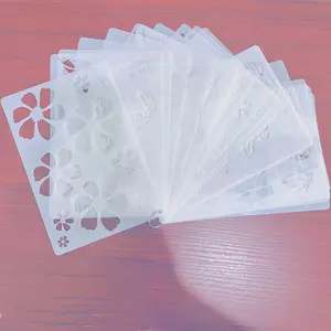 A5 Flower Girl Vase Bird Cat DIY Layering Stencils Painting Scrapbook Coloring Embossing Album Decorative Template