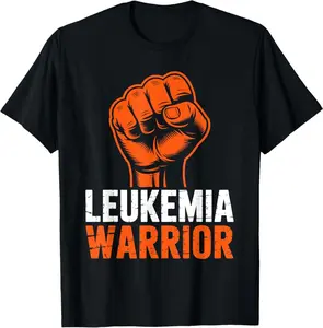 Leukemia Warrior Support Squad Leukemia Awareness Men Women T-Shirt