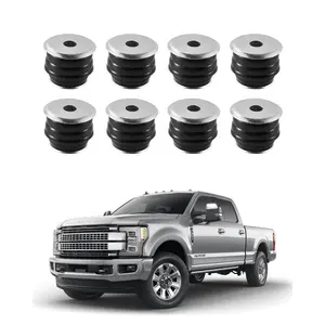 VEVOR Body Mount Bushing Kit, Compatible with 2008 - 2016 F250 F350 Super Duty, 48 PCS Silicone Body Mount Kit, Quick Replacement, Durable Components for Improving Bumpy Driving Performance, GrayVEVOR Super Brand Day