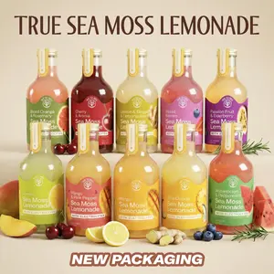 True Sea Moss Lemonade Pack of 4 – Naturally rich in essential minerals that support overall vitality