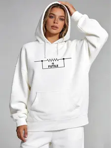 Geeksoutfit Funny Engineer Graphic Hoodie Unisex – Resistor Geek Nerd Black Pullover Sweatshirt Streetwear Gift for Men Women