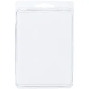 Collecting Warehouse Clear Plastic Clamshell Package / Storage Container, 4.4375" H x 3.3125" W x 0.75" D