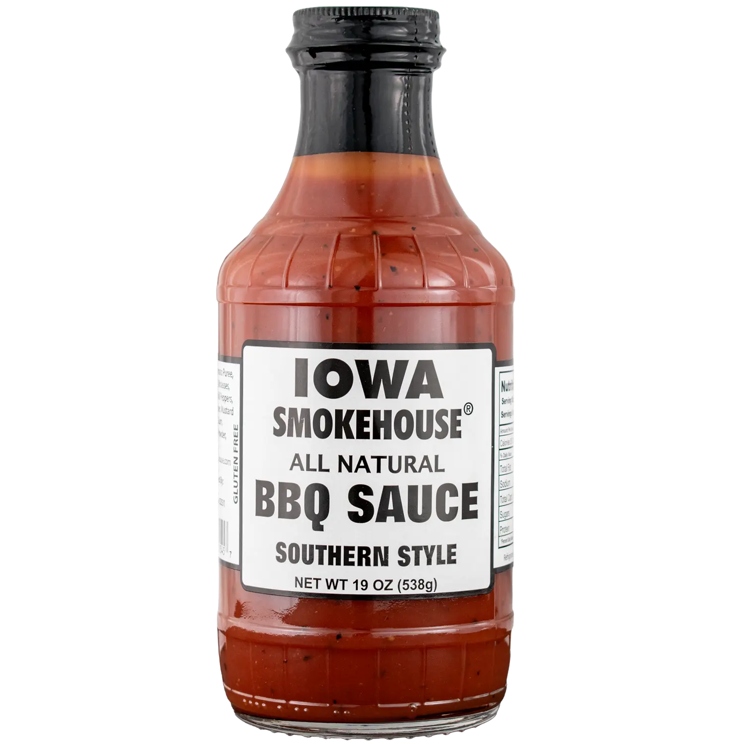 IOWA SMOKEHOUSE BBQ Sauce, Southern Style - 19 oz - All Natural Sauce