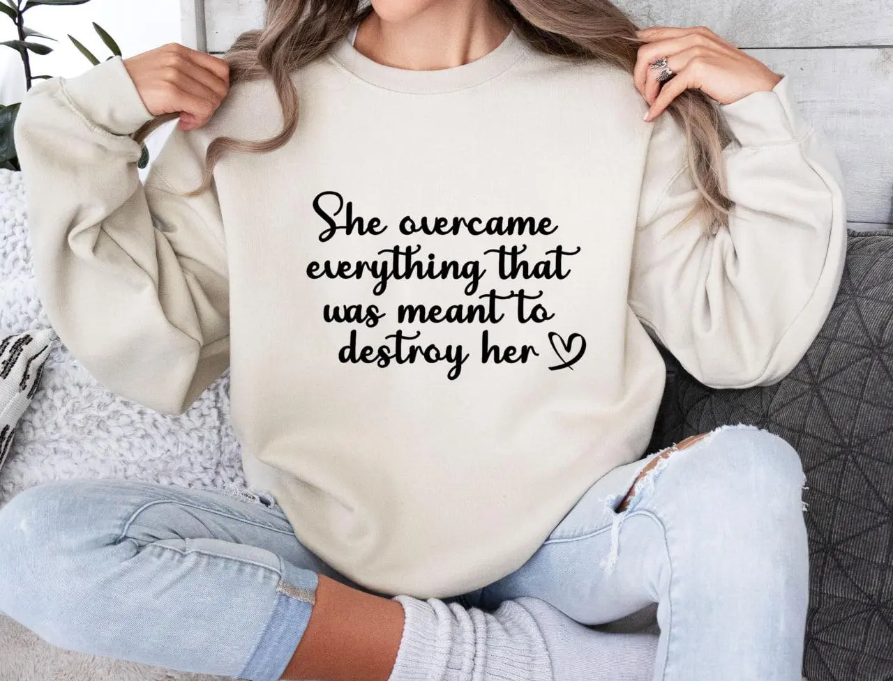 She overcame everything that was meant to destroy her Tee Tshirt