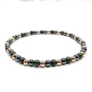 Pyrite, Copper & Hematite Power Bracelet