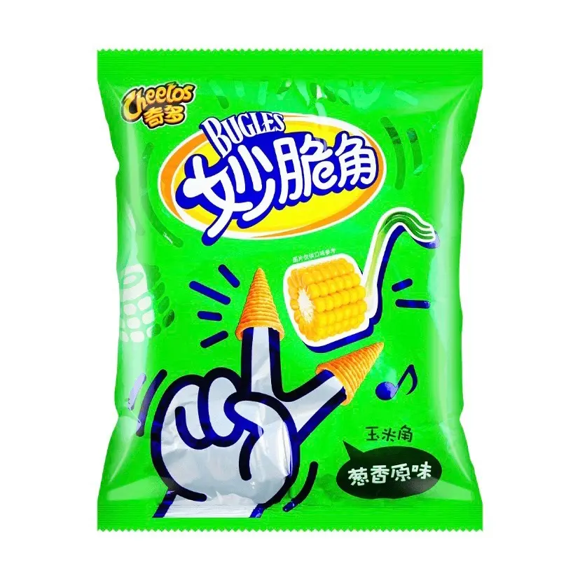 Cheetos Bugles green onion flavor
