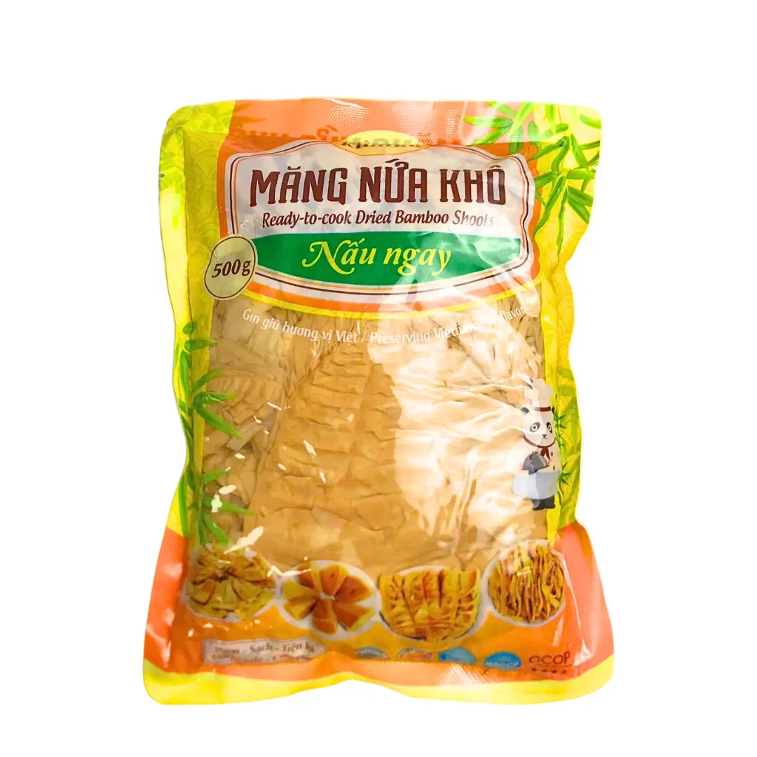 READY TO COOK DRIED BAMBOO SHOOTS MĂNG NỨA KHÔ NẤU NGAY 24 OZ