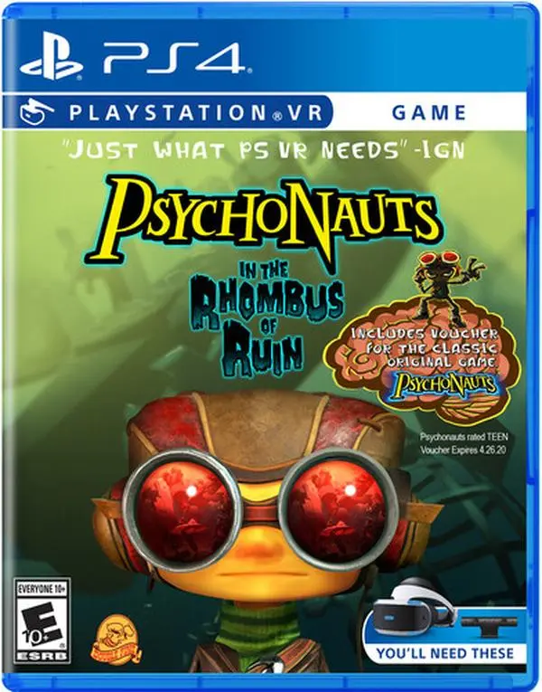Playstation - Psychonauts in the Rhombus of Ruin: VR for PlayStation 4  [VIDEOGAMES] PS 4