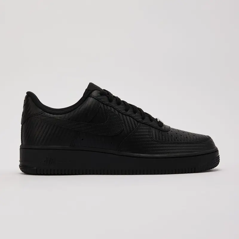 Mens Nike Air Force 1 Low 'Black Carbon Fiber'