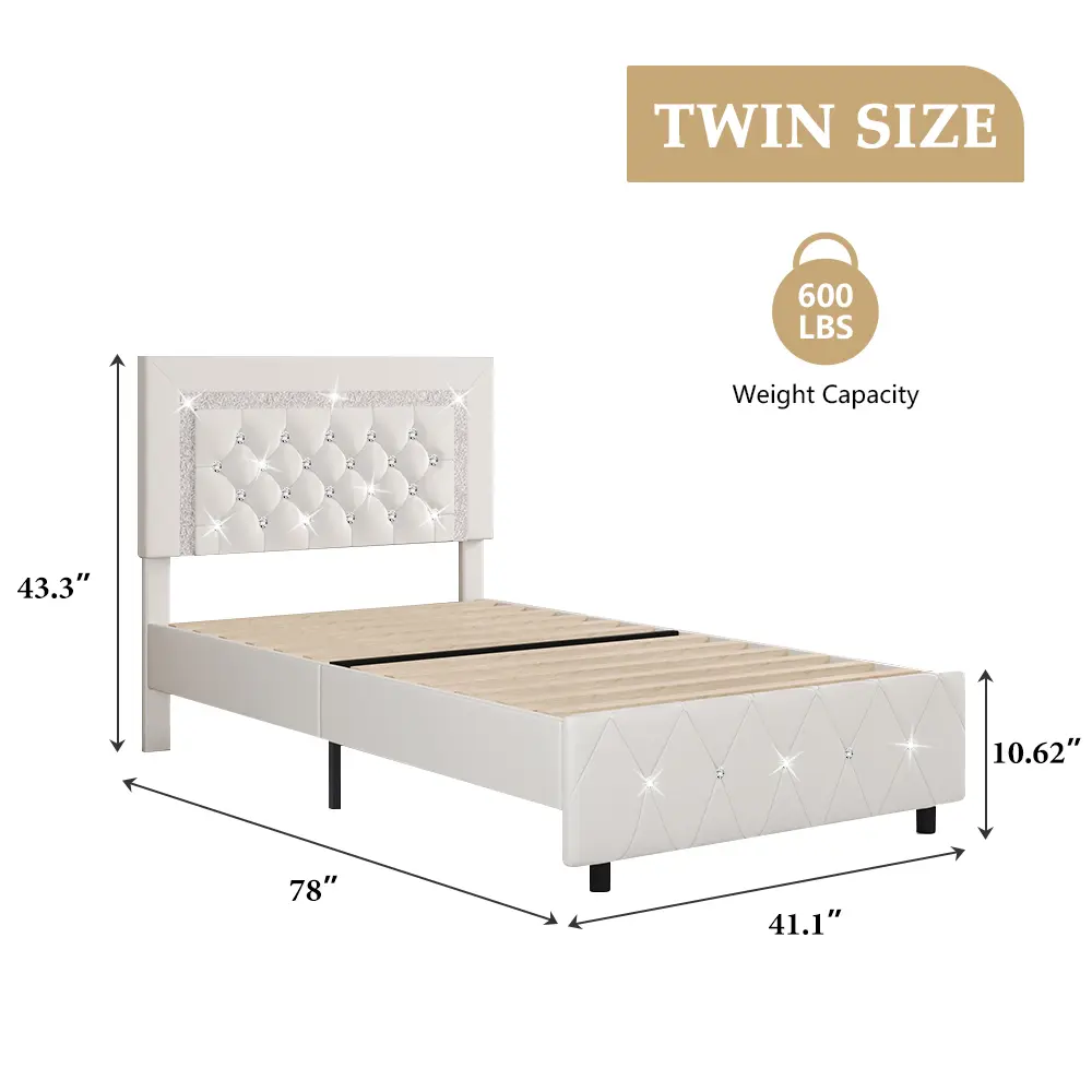 Twin Size White