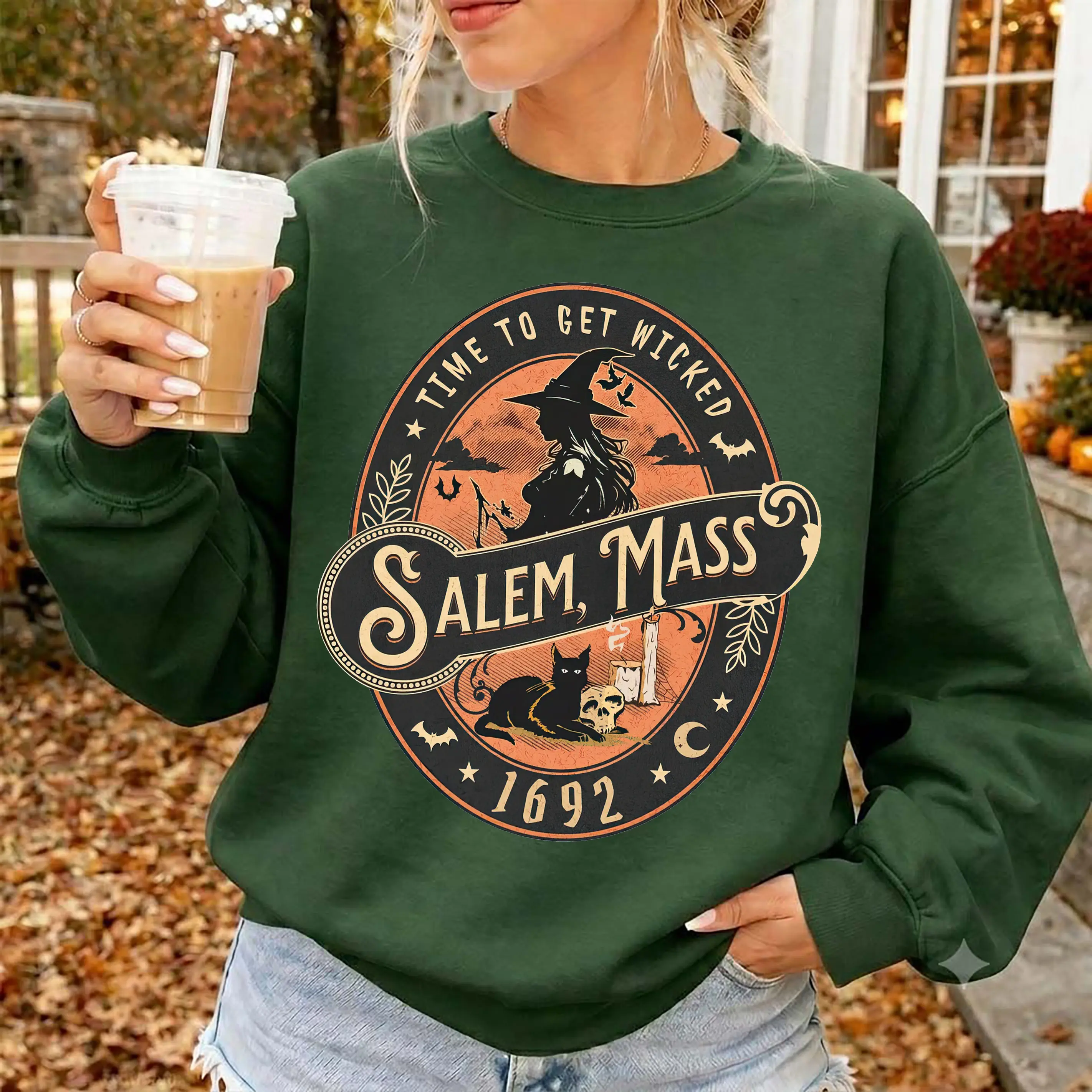 Girls Trip Shirts Salem Shirts Matching Shirts Vintage Halloween Trip to Salem Massachusetts Time to Get Wicked Witches 2026